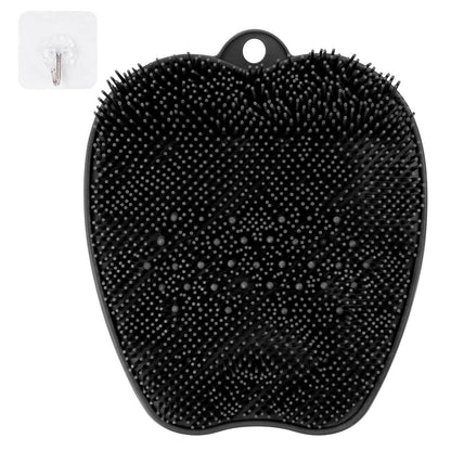 ACWOO Großes Fußmassagepad mit Saugnäpfen Schwarz