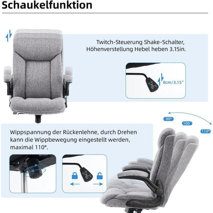Bürostuhl Ergonomisch Drehbarer Schreibtischstuhl