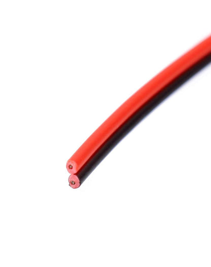Elektrischer Draht 22AWG 10 Meter 2-adrig schwarz-rot LED Strip