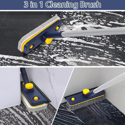 Duschschrubber Badmopp 3-in-1 Reinigungsbürste Badezimmer
