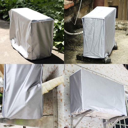 Wasserdichte Außenklimaanlage Schutzabdeckung Anti Staub Anti Schnee 94x40x73cm