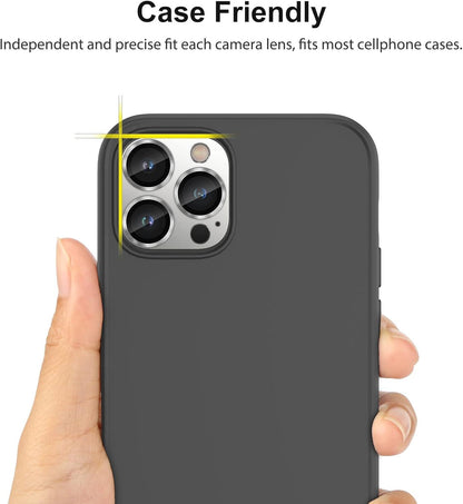 SPARIN 4 Stück iPhone 14 Pro Kameraschutz 9H Glas HD-Klarheit