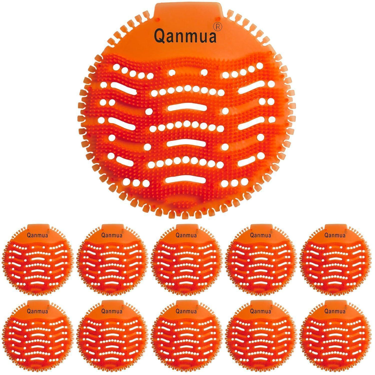 Urinalsieb mit Duft – 10er Pack Orange Zitrus