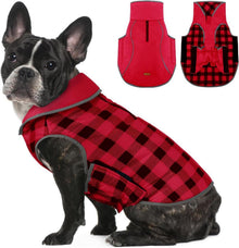Hunde Wintermantel Reflektierende Weste Wasserdicht Rot XXXL