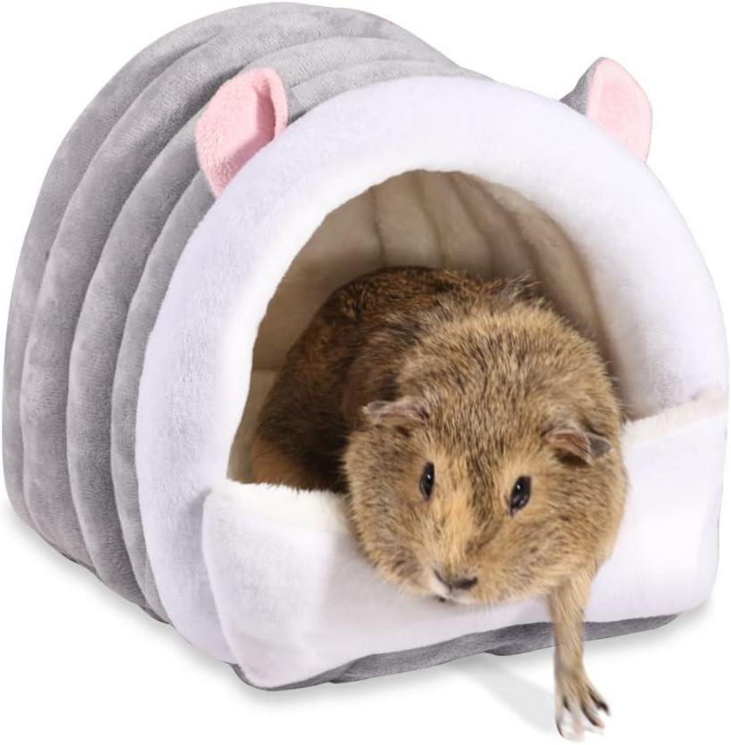 Meerschweinchenbett Winter Warmes Gemütliches Haus Versteck