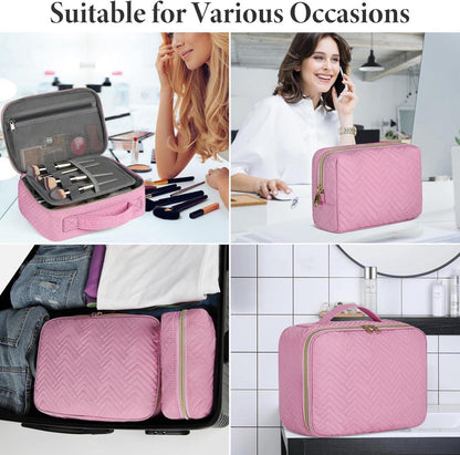 Kosmetiktasche Kulturbeutel Damen wasserdichte Schminktasche Make up