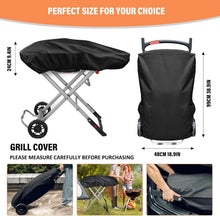 Gasgrill Abdeckung für Weber Traveler LP Black 99x48x24cm