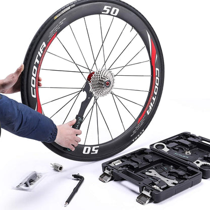 Fahrrad Reparaturset 27-teilig mit Werkzeugkoffer