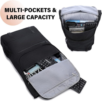 Rolltop Rucksack groß Laptop 15,6 Zoll wasserdicht Uni Reise