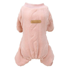 Hundepullover Fleece Winterwarm Rosa - Größe L (27cm Rückenlänge)