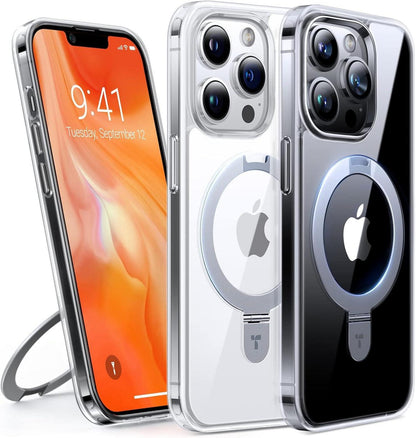 TORRAS Ostand iPhone 14 Pro Hülle MagSafe Militärschutz Displayständer