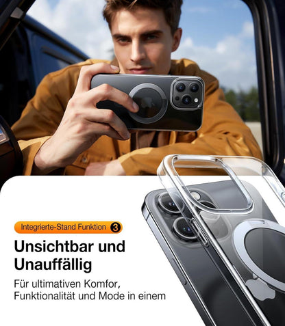 iPhone 14 Pro Hülle TORRAS Ostand MagSafe Militärschutz Magnetständer