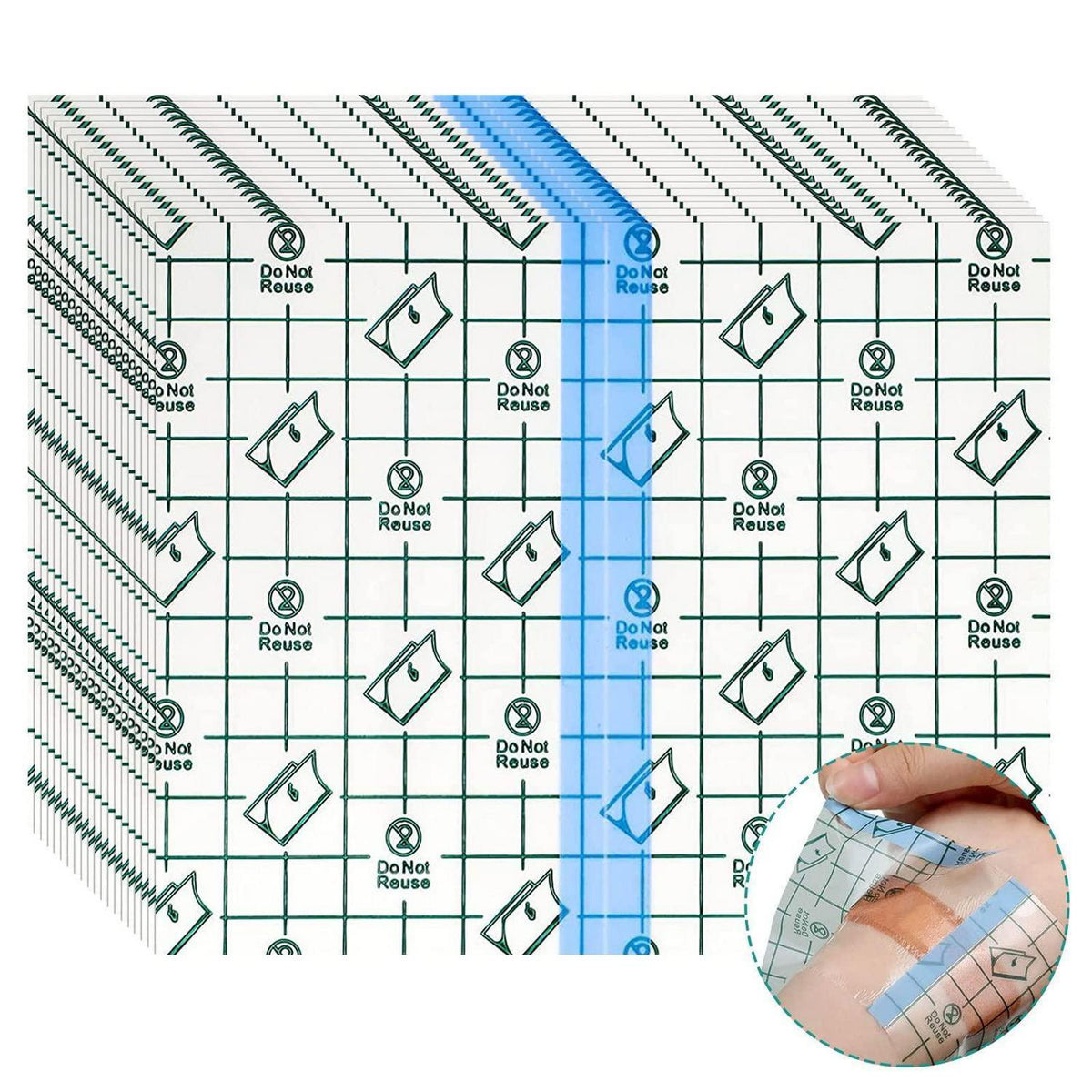 Wasserdichte Duschpflaster 20er Pack | Tattoo Aftercare & Erste Hilfe