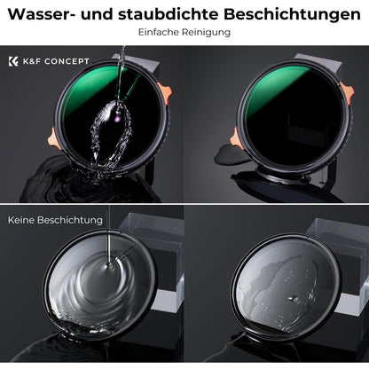 Variabler ND & CPL Filter 40,5mm 2-6 Blendenstufen