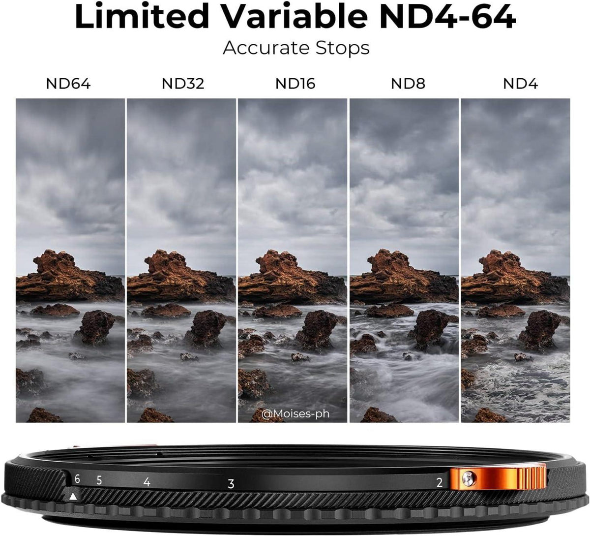 K&F Concept Nano-X 49mm ND CPL Filter Graufilter Polfilter