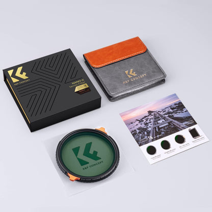 K&F Concept Nano-X 49mm ND CPL Filter Graufilter Polfilter