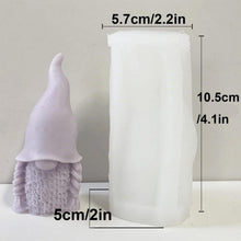 2x Weihnachtsmann Silikonform für Kerzen & Seife – DIY Geschenkidee