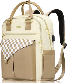 Rucksack Damen USB Ladeanschluss 15,6 Zoll Laptop Universität Büro