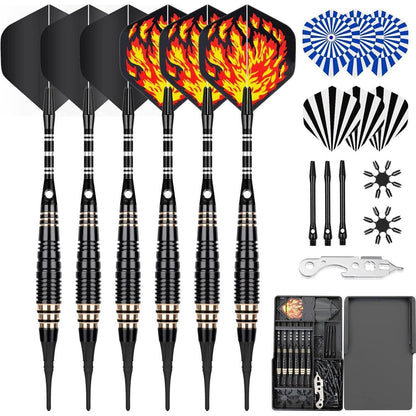 Soft Dartpfeile Set für Elektronische Dartscheibe - 16g, 6