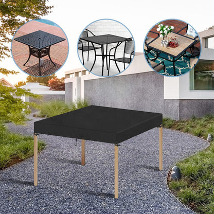 Quadratische Tischabdeckung 70x70cm Wasserdicht Oxford Polyester