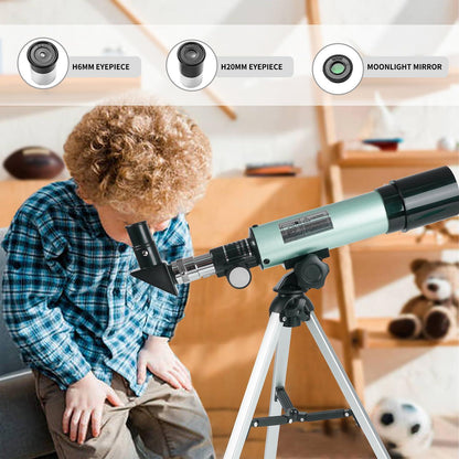 Astronomical Telescope für Kinder Zoom 360/50 mm 90X HD Monokulares