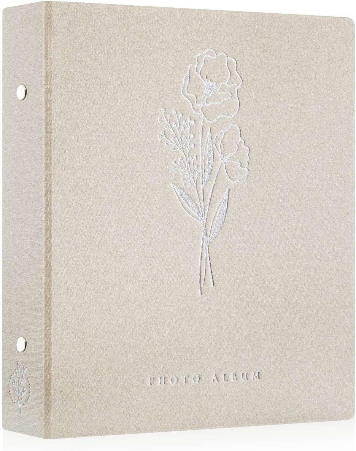 Fotobuch 10x15cm Leinen Einsteckalbum 50er Packung Beige