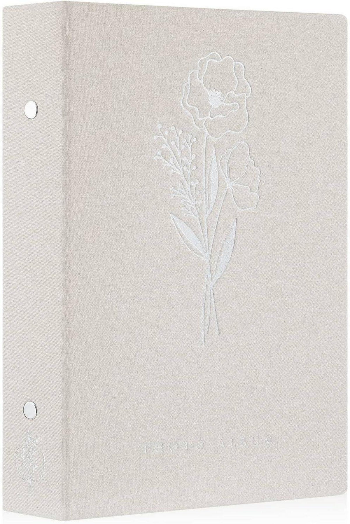 Fotoalbum 300 Taschen 10x15 Leinen Beige Einsteckalbum