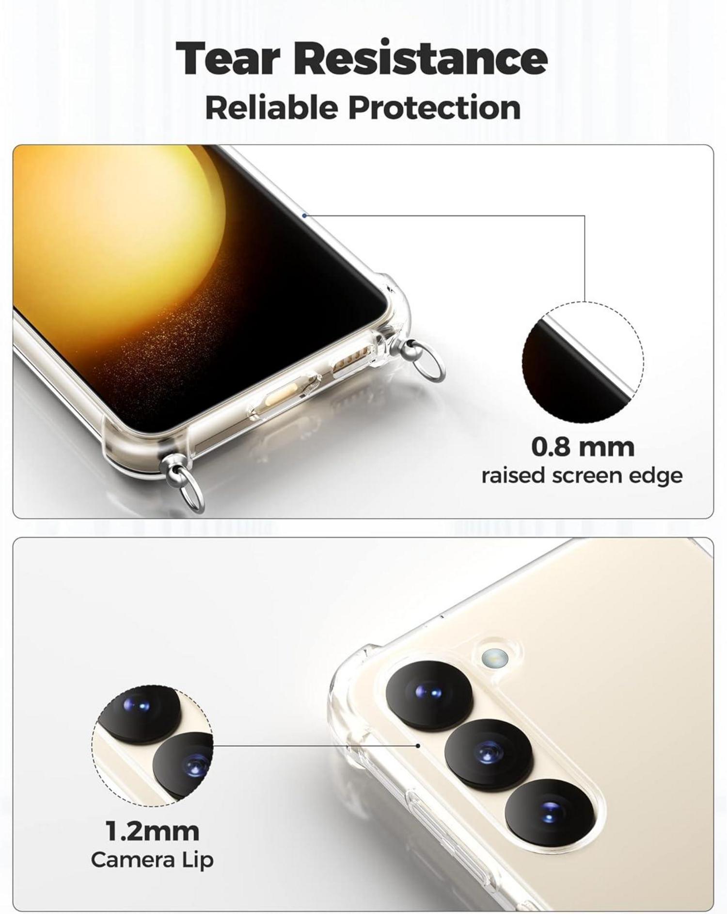 Handykette Handyhülle für Samsung Galaxy S23 5G - Rosa