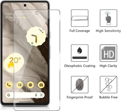 Schutzfolie Google Pixel 7 Panzerglas 3-Stück 5G 6.4 Zoll