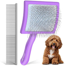 Slicker Bürste für Hunde & Katzen – Langhaar & Unterwolle