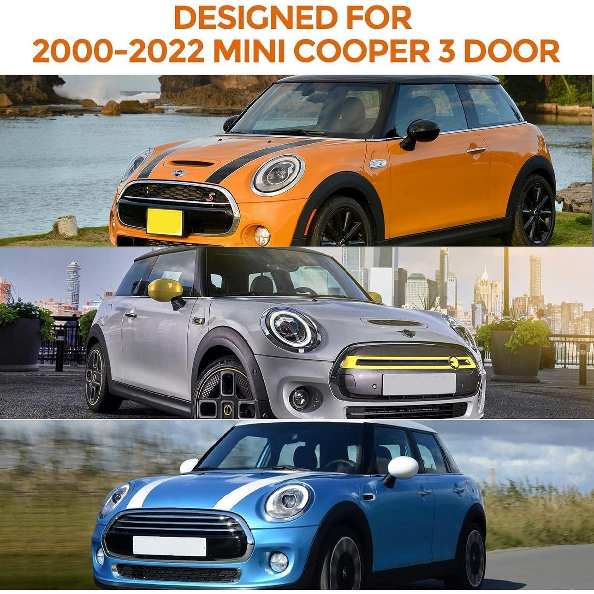 Autoabdeckung Vollgarage für Mini Cooper 3 Türen 2000-2024