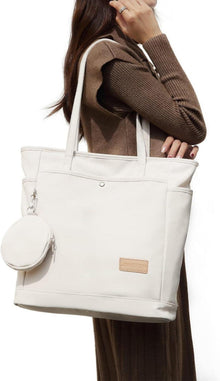 JANSBEN Damen Handtasche, Shopper Groß mit
