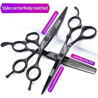 440C Edelstahl Friseurschere – 6/6.5/7 Zoll Haarschneideschere