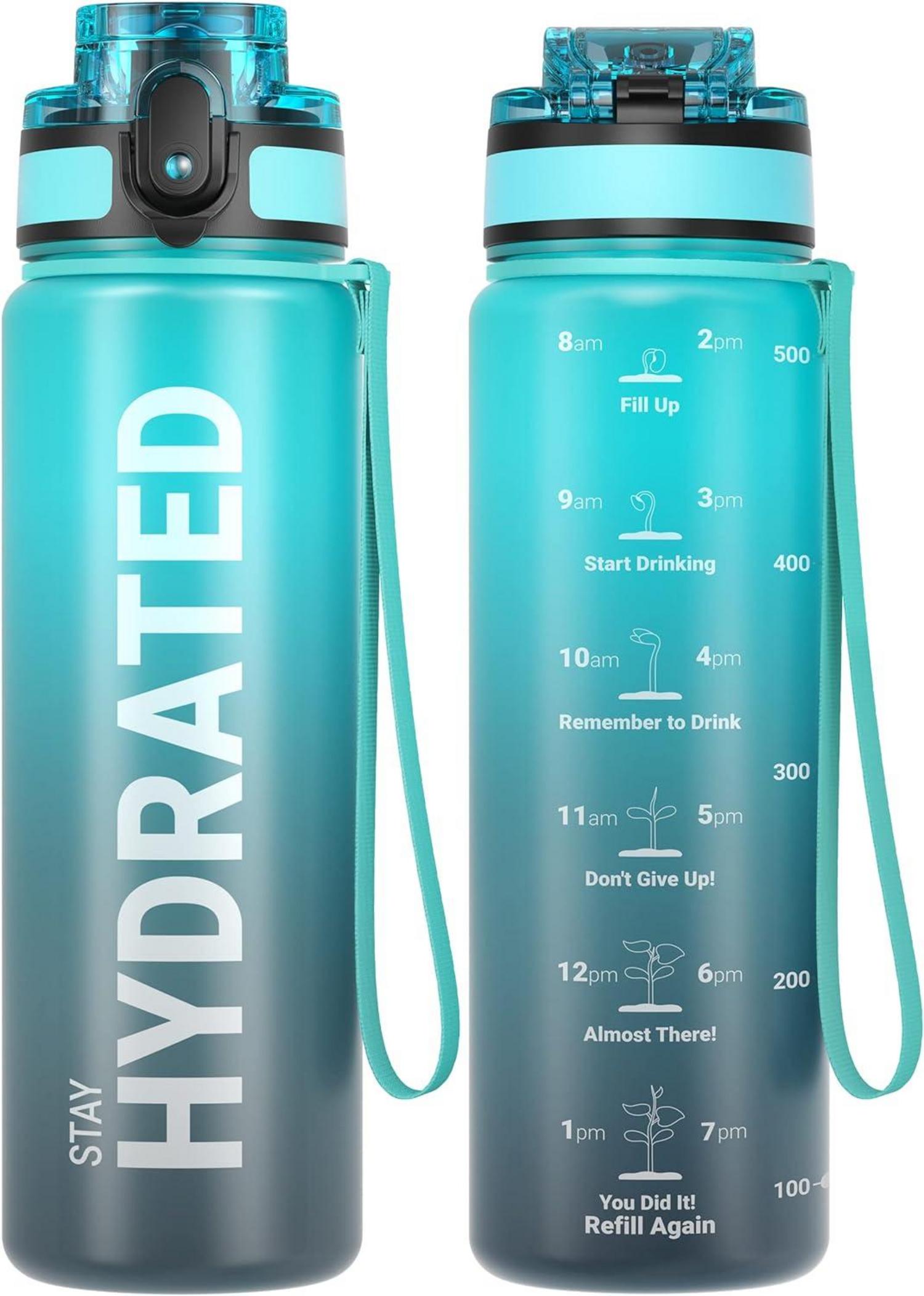 Sport Trinkflasche auslaufsicher BPA-frei 500ML Blau