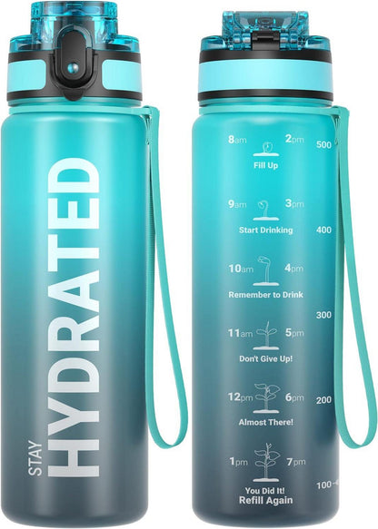 Sport Trinkflasche auslaufsicher BPA-frei 500ML Blau