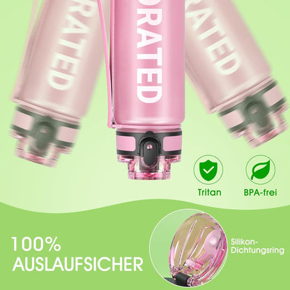 Sahara Sailor Trinkflasche BPA-frei 500ml Rosa Topas