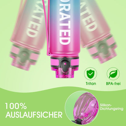 Sahara Sailor Sport Trinkflasche BPA-frei Tritan 1L