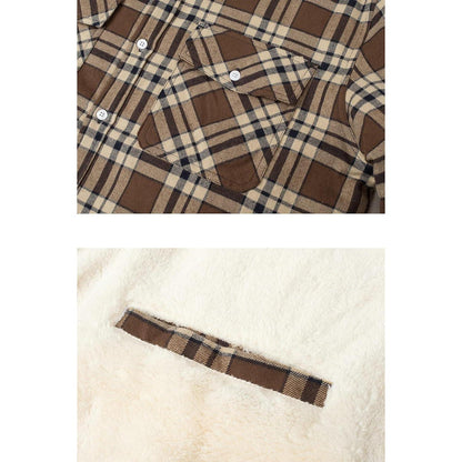Herren Thermohemd mit Innenfleece, Braun XXL