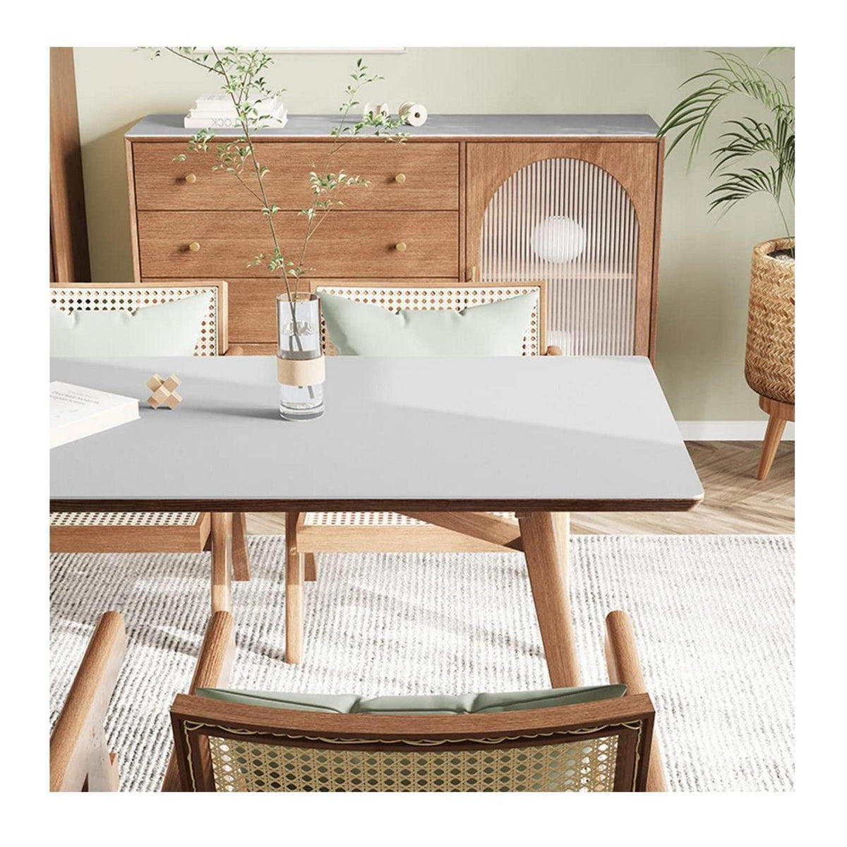 PU Tischdecke Grau 80x180cm | Wasserdichte Tischfolie & Schutzmatte