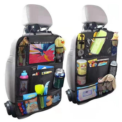 2x Auto Rückenlehnen Schutz Tasche – Organizer für Kinder & Haustiere