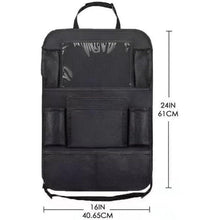 2x Auto Rückenlehnen Schutz Tasche – Organizer für Kinder & Haustiere
