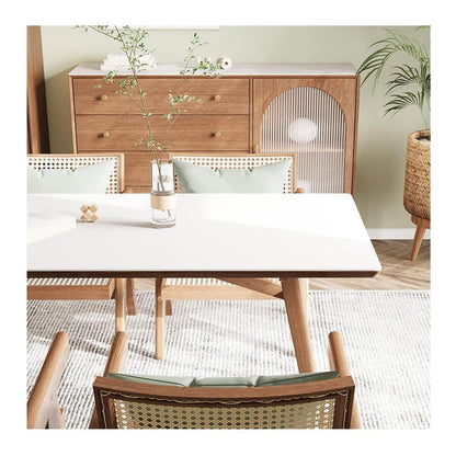 PU Tischdecke 80x180cm Weiß – Wasserdicht & Kratzfest