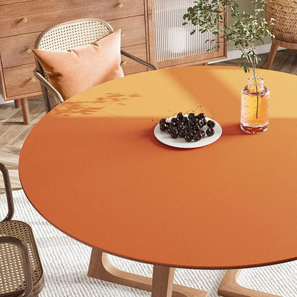 PU Tischdecke wasserdicht orange 80x180 cm - Tischfolie Schutzmatte