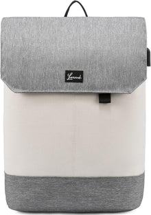 Notebook Rucksack 17 Zoll Diebstahlsicherung Wasserdicht Beige Grau