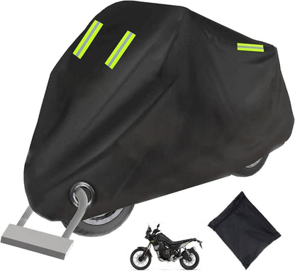 Motorradabdeckung XXL Outdoor Indoor Wasserdicht mit Schlossloch