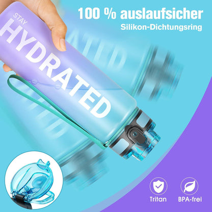 Sahara Sailor Trinkflasche BPA-frei Tritan 750ML Yoga Gym