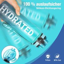 Sahara Sailor Trinkflasche BPA-frei Tritan 750ml Blau Wellen