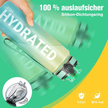 Sahara Sailor Sport Trinkflasche BPA-frei Tritan 750ml Grüne