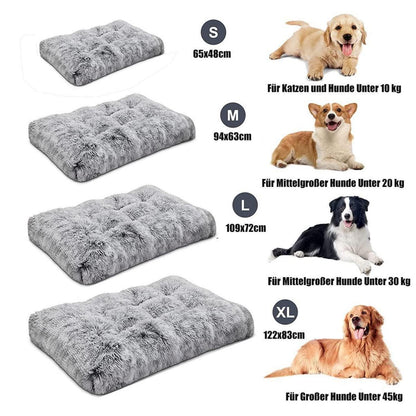 Flauschiges Hundebett 122x83cm – Weiches Kissen für Hunde & Katzen