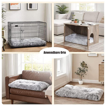 Flauschiges Hundebett 122x83cm – Weiches Kissen für Hunde & Katzen